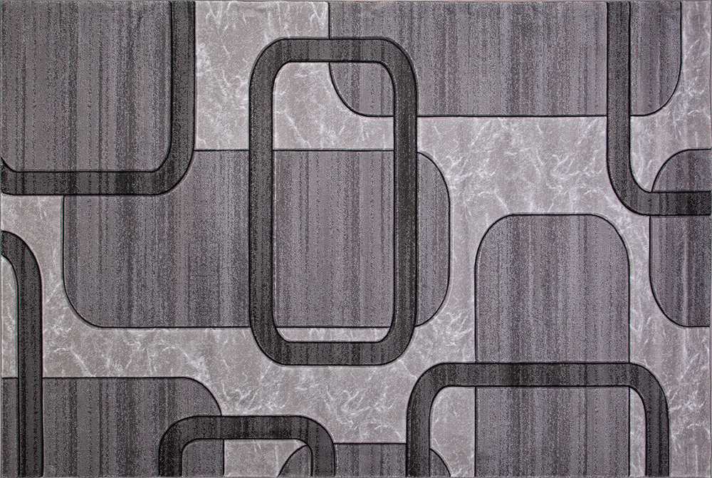 Ковер MEGA CARVING D465 LIGHT GRAY