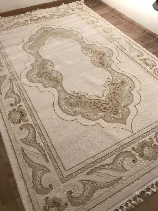 Ковер HUNKAR 8165 BEYAZ / BEYAZ