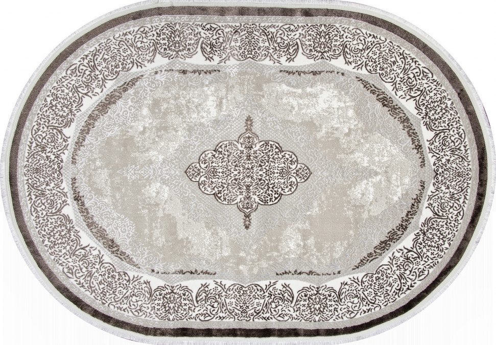 Ковер ALFANI Q009A BROWN FDY/CREAM SHRINK