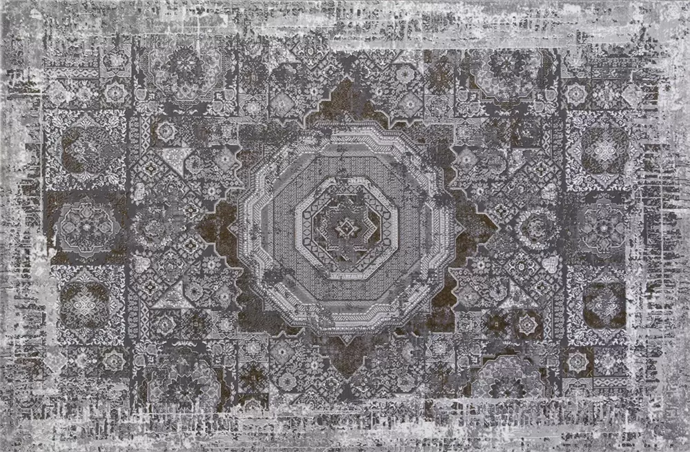 Ковер QUANTUM 03001G GREY / GREY