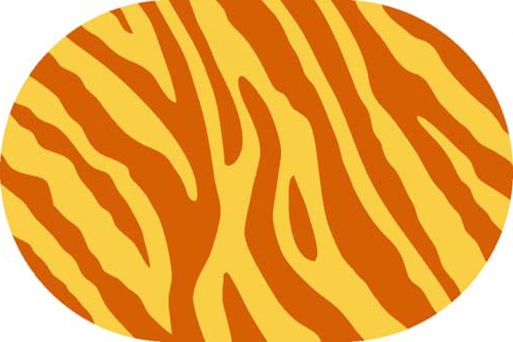 Ковер SUNRISE d130 YELLOW-ORANGE