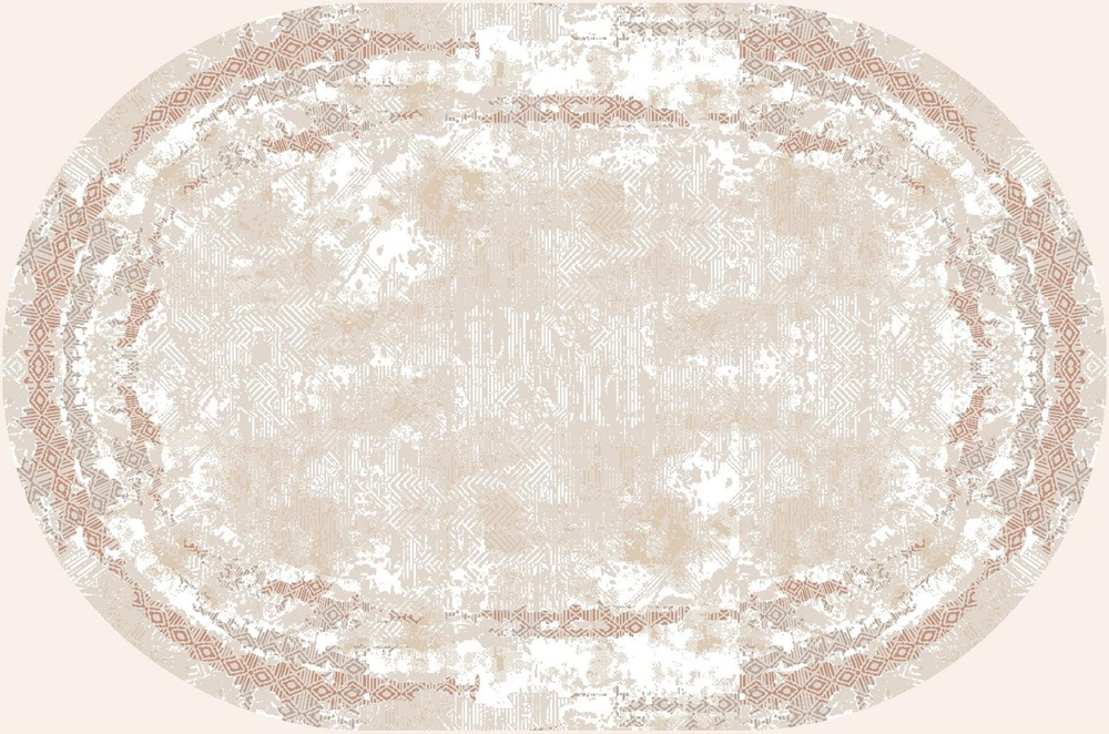 Ковер Palma Овал 4898A Beige-Beige