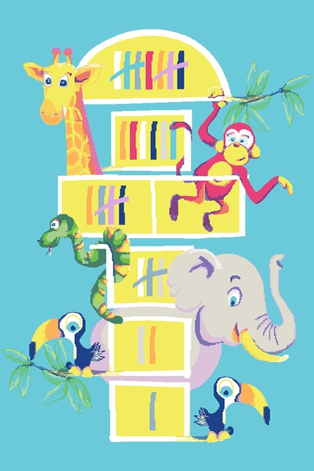 Ковер Funky Top Tom azure