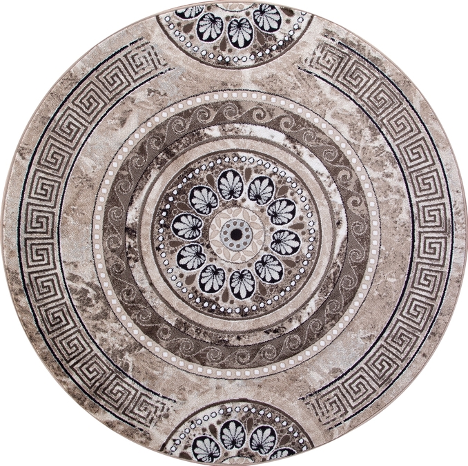 Ковер VALENCIA DELUXE d300 BROWN