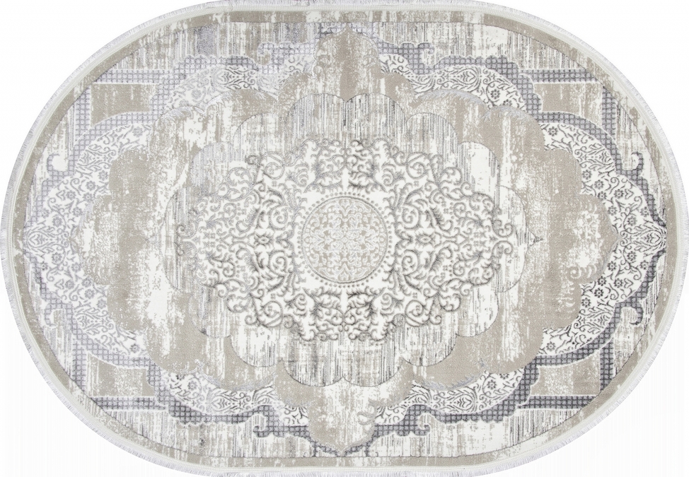 Ковер ALFANI Q018A GREY FDY / CREAM SHRINK