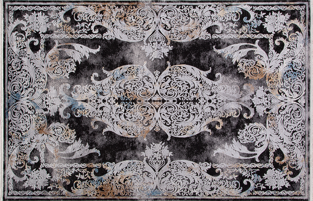 Ковер ERVA 18131 GRAY / BLACK