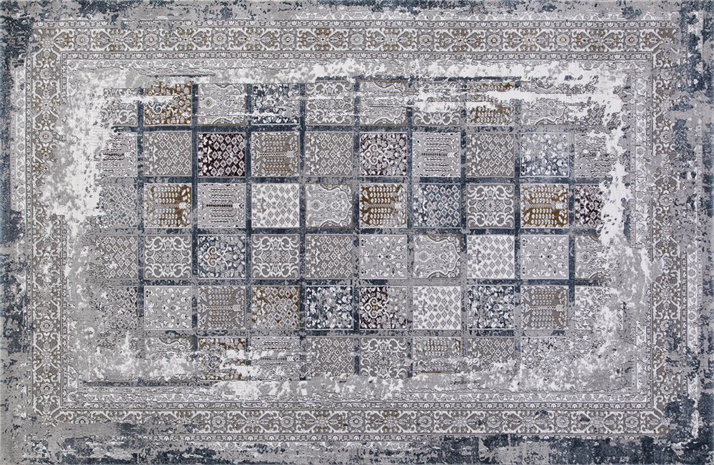 Ковер QUANTUM 03004G GREY / GREY