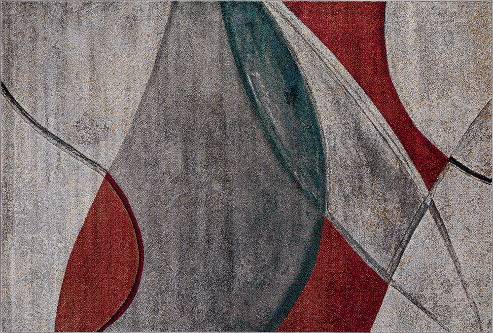 Ковер LONDON D827 gray-red
