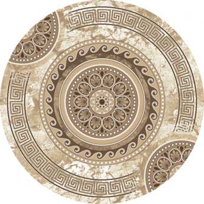 Ковер VALENCIA DELUXE d300 CREAM-BROWN