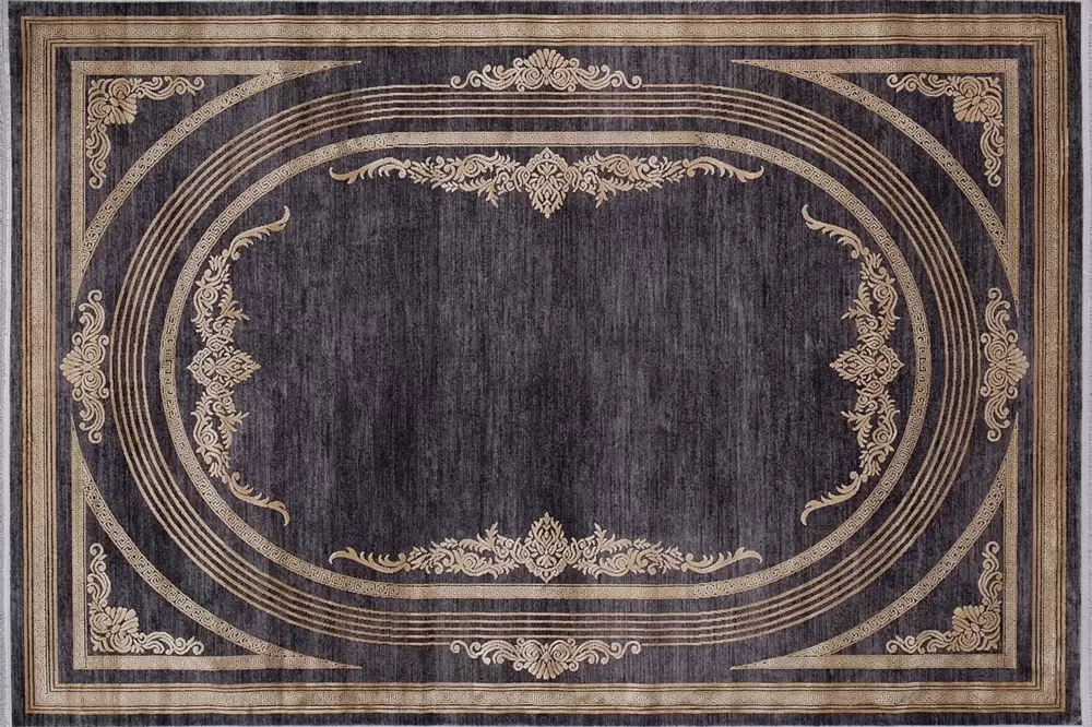 Ковер MILANO 21071B D.GREY / L.YELLOW