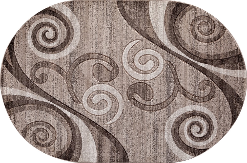 Ковер MEGA CARVING d263 LIGHT BEIGE