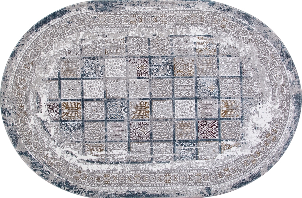 Ковер QUANTUM 03004G GREY / GREY