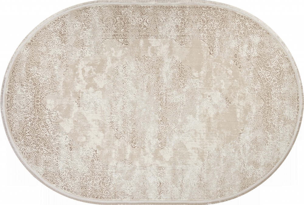 Ковер MIKONOS F569AC CREAM / KAHVE