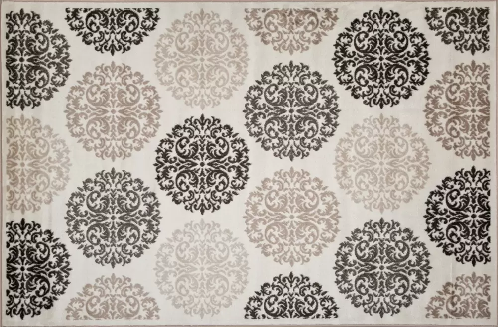 Ковер LUXE L012 CREAM-BROWN