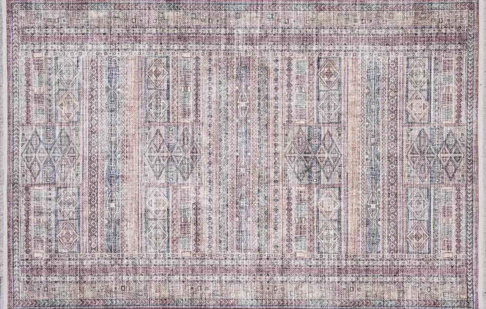 Ковер LOTUS AB103A RED / BLUE