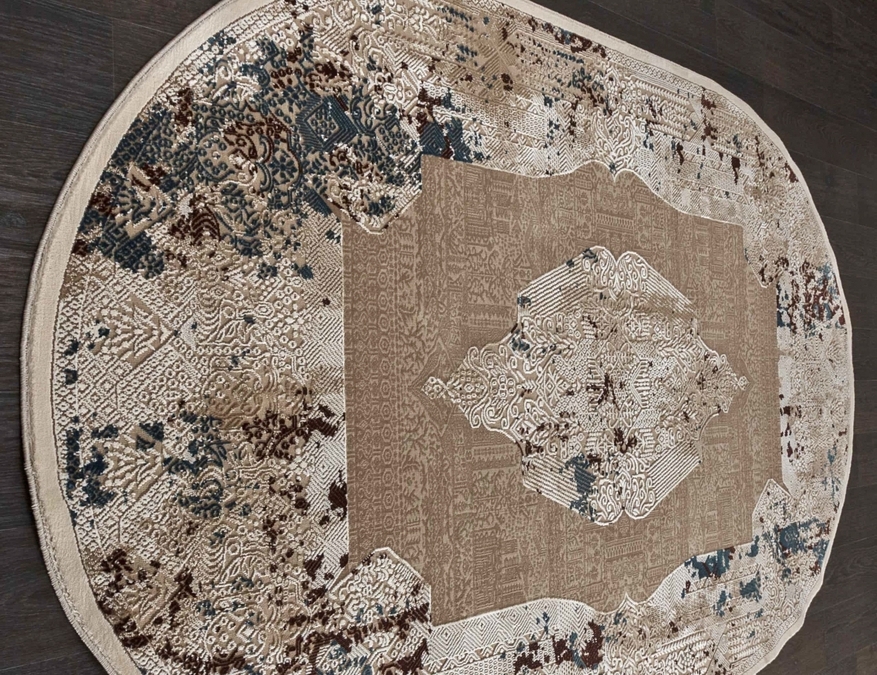 Ковер QUANTUM 03010B BROWN / BROWN