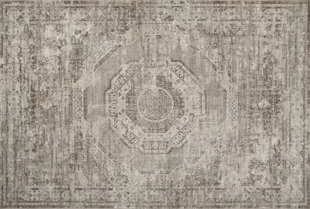 Ковер AFINA F446AD BROWN / BEIGE