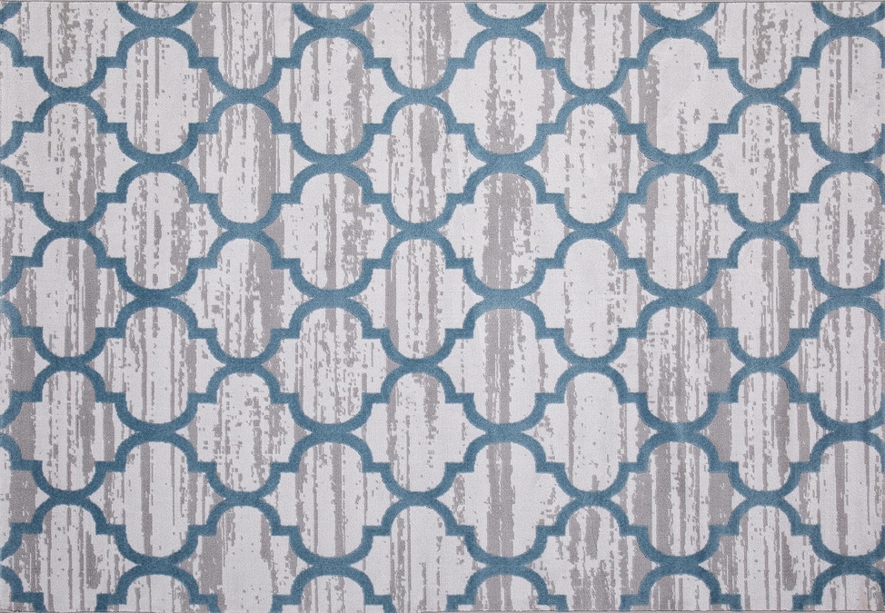 Ковер Valentino M012A D.GREY SHRINK / L.BLUE HEATSET