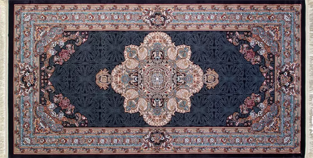 Ковер SHAHREZA D727 DARK NAVY