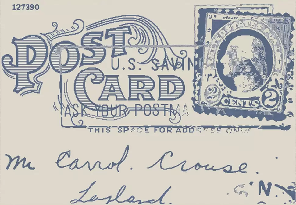 Ковер Cottage 4527 9A01 wool blue