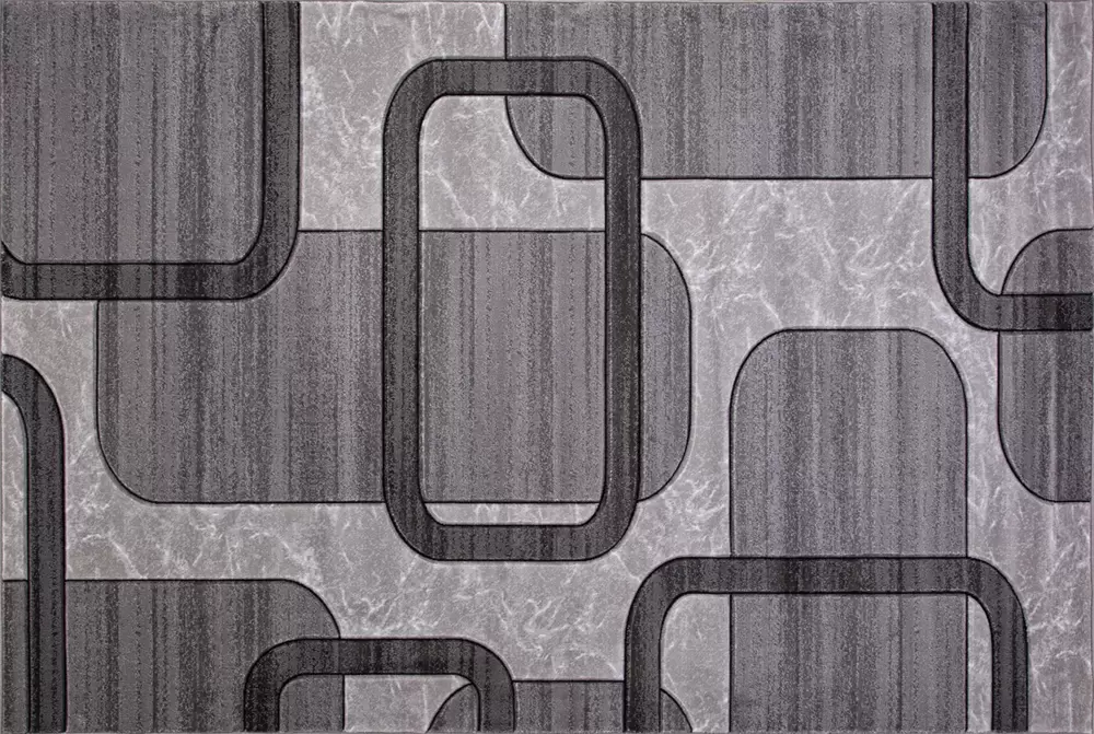 Ковер MEGA CARVING D465 LIGHT GRAY