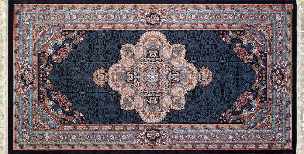 Ковер SHAHREZA D727 DARK NAVY
