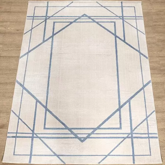 Ковер Aruba 0W1520 L.BEIGE / BLUE