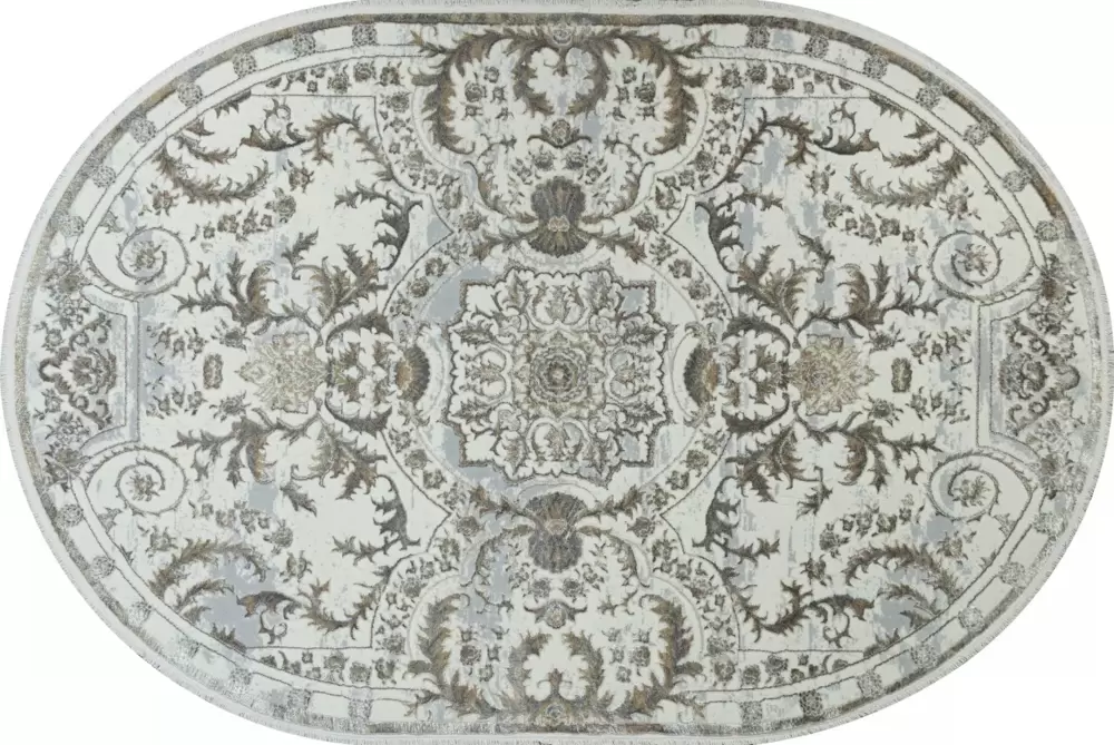 Ковер SAHARA 00765A GREY FDY / CREAM HB