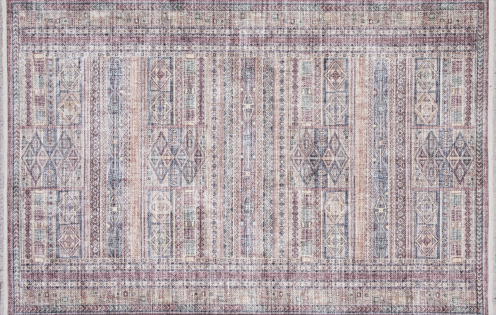 Ковер LOTUS AB103A RED / BLUE