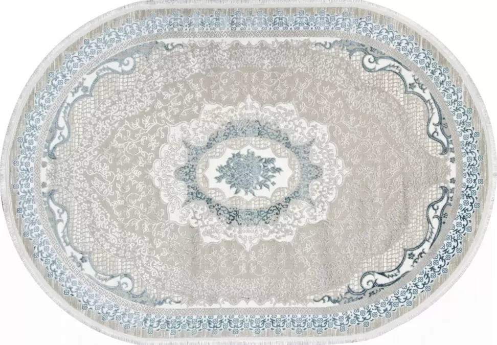 Ковер ALFANI Q010A BLUE FDY / CREAM SHRINK