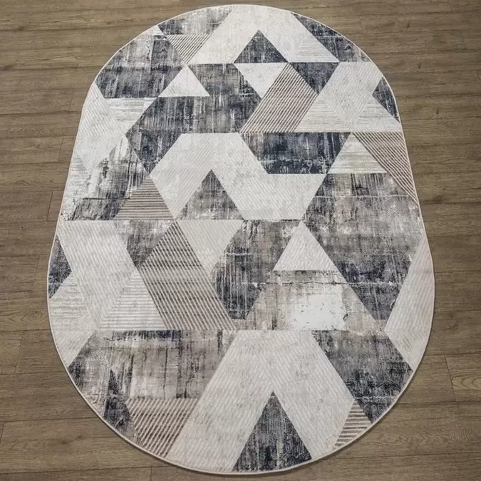 Ковер Void 05123A KREM / ANTRASIT