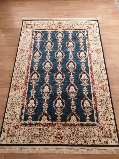 Ковер BROOKLYN 08621T BLUE / BLUE