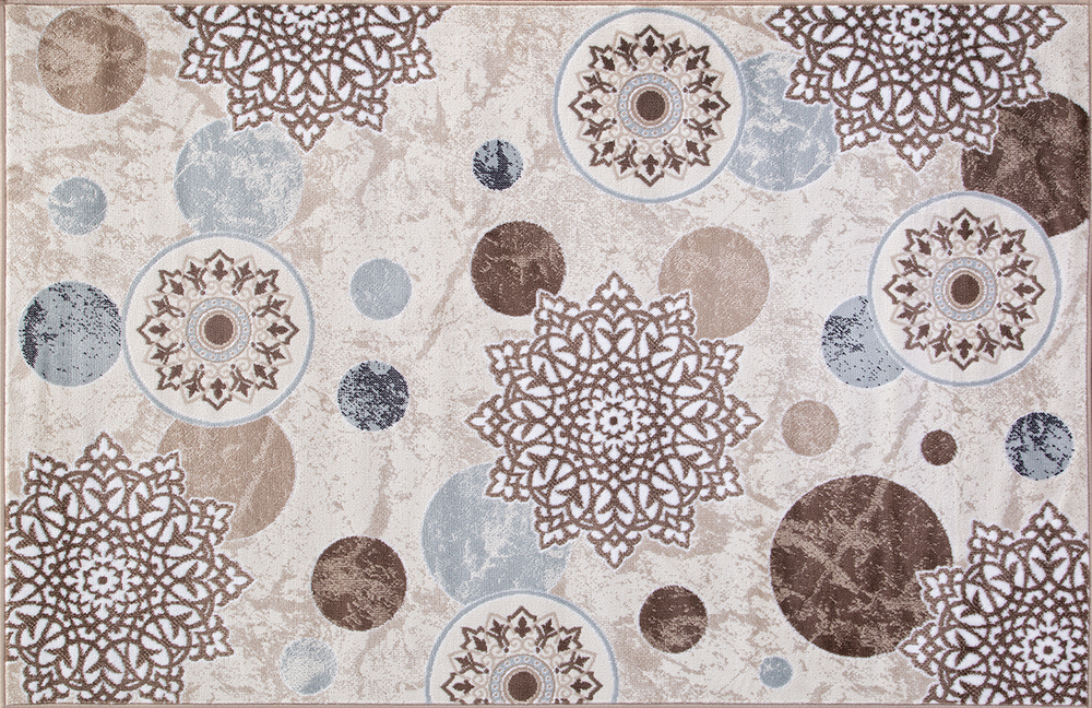 Ковер VALENCIA DELUXE d309 CREAM-BROWN