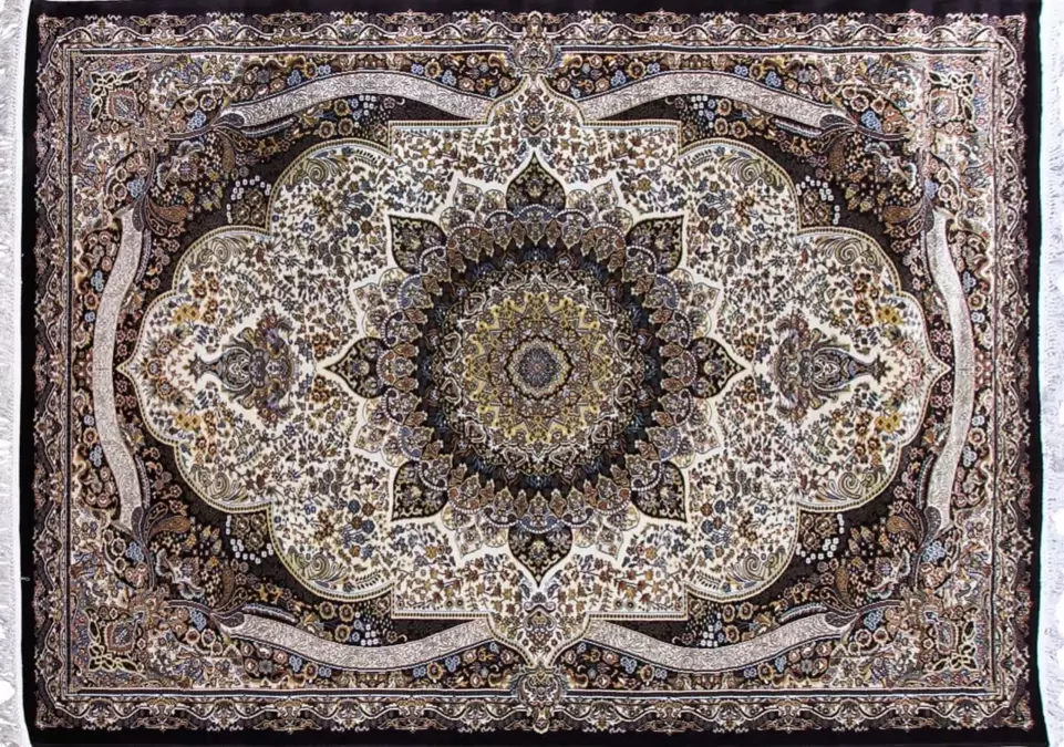 Ковер SHAHREZA d415 CREAM-NAVY