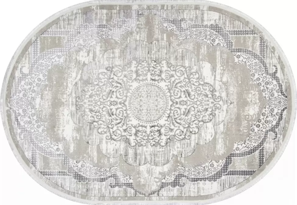 Ковер ALFANI Q018A GREY FDY / CREAM SHRINK