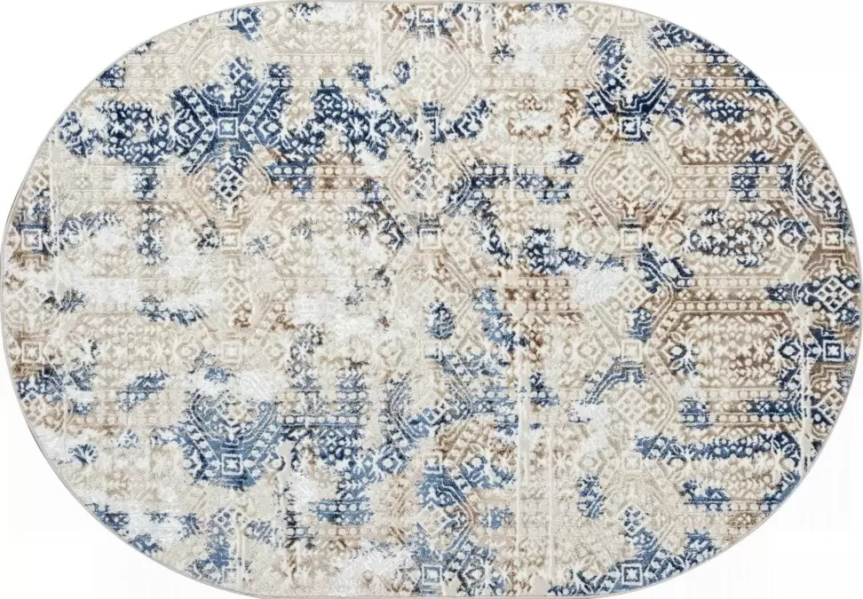 Ковер ANTEP O1699 630 CREAM / BLUE