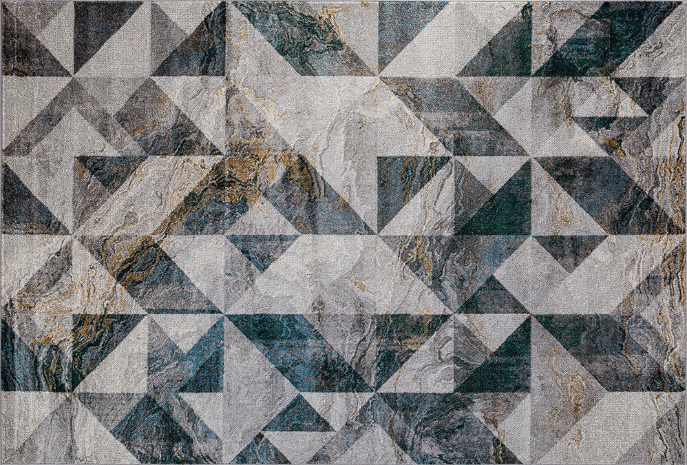 Ковер LONDON D835 GRAY-BLUE