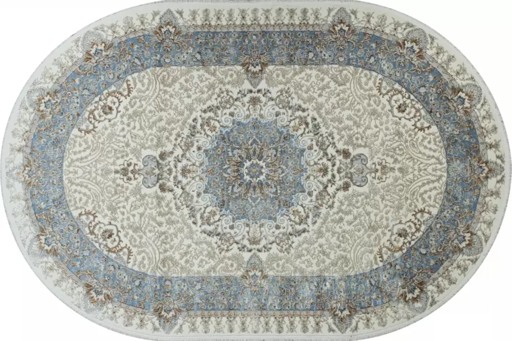 Ковер SAHARA 06066A L.BLUE FDY / CREAM HB