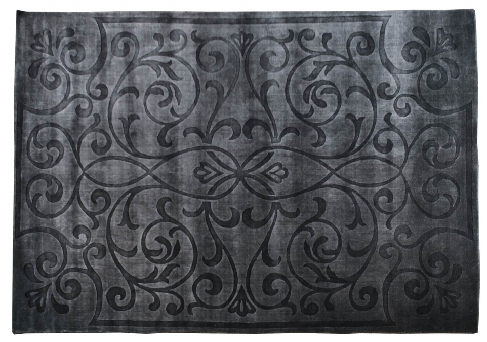 Ковер CARVING WOOL VISCOSE HL 714 TEAL-GREY