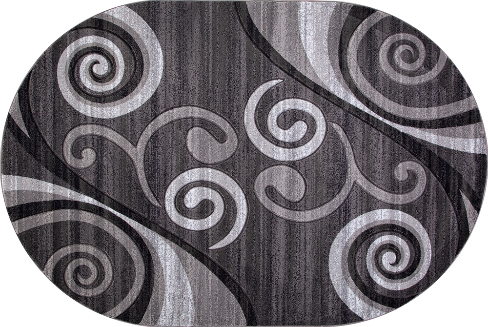 Ковер MEGA CARVING d263 GRAY