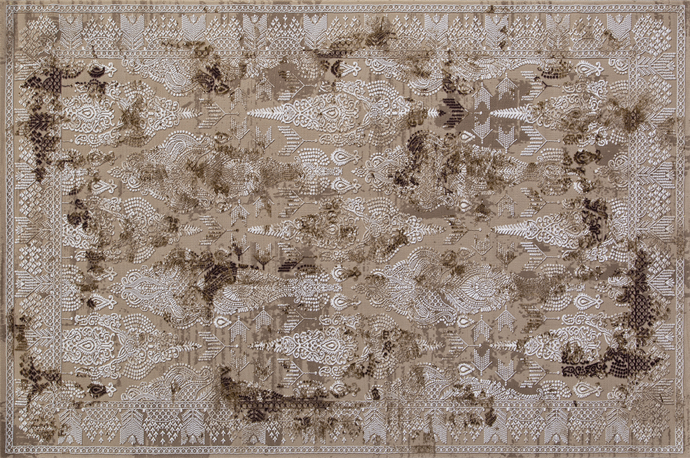 Ковер QUANTUM 03013B BROWN / BROWN