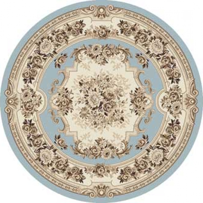 Ковер VALENCIA DELUXE 4015 L.BLUE-BROWN