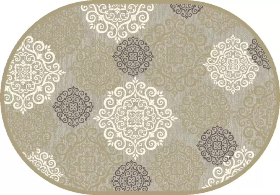 Ковер Genova Овал 38001 6565 90