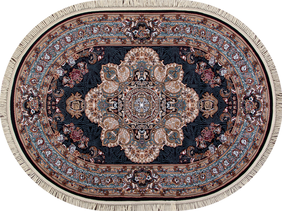 Ковер SHAHREZA D727 DARK NAVY