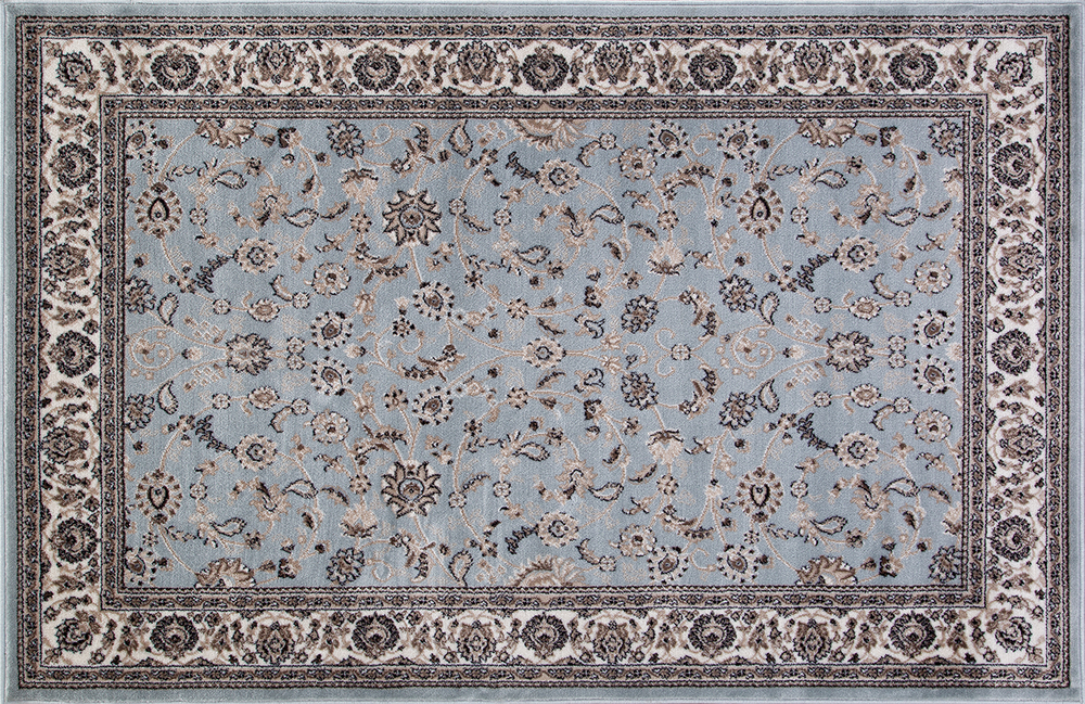 Ковер VALENCIA DELUXE d251 L.BLUE-BROWN