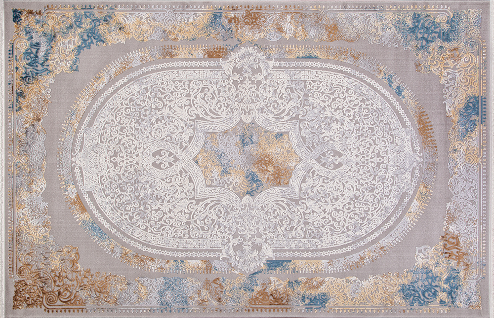 Ковер ERVA 18134 L.GRAY / BLUE