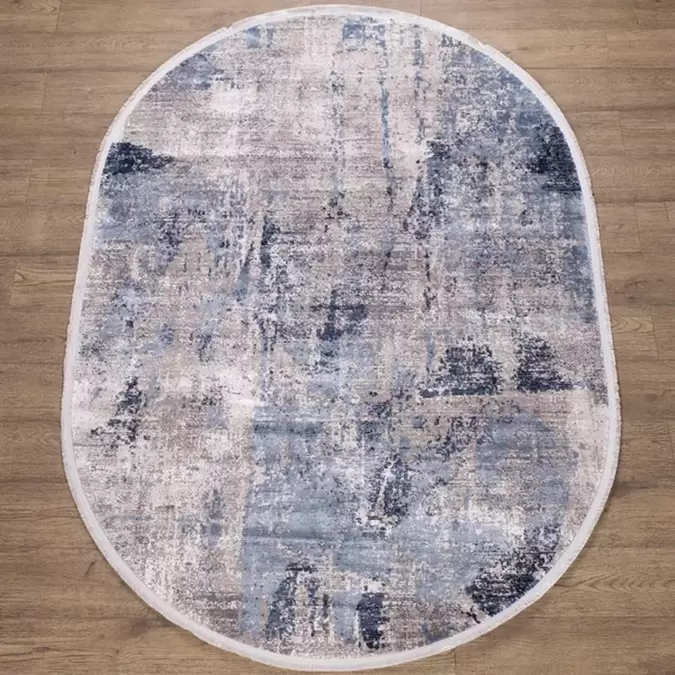 Ковер Doku B173E COKME_DGRAY / L_BLUE