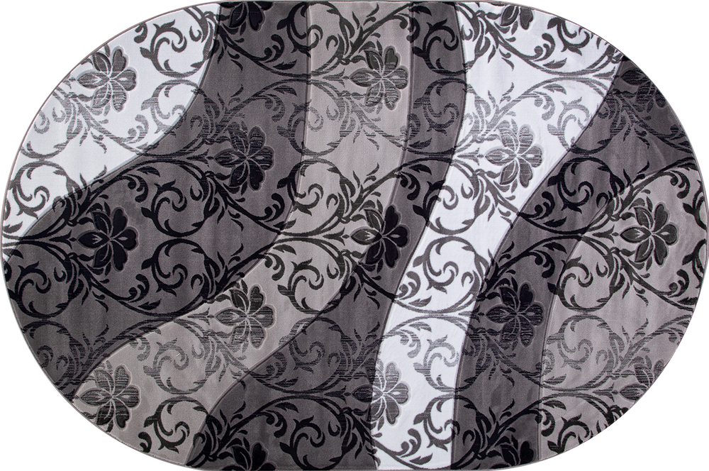 Ковер MEGA CARVING d268 GRAY