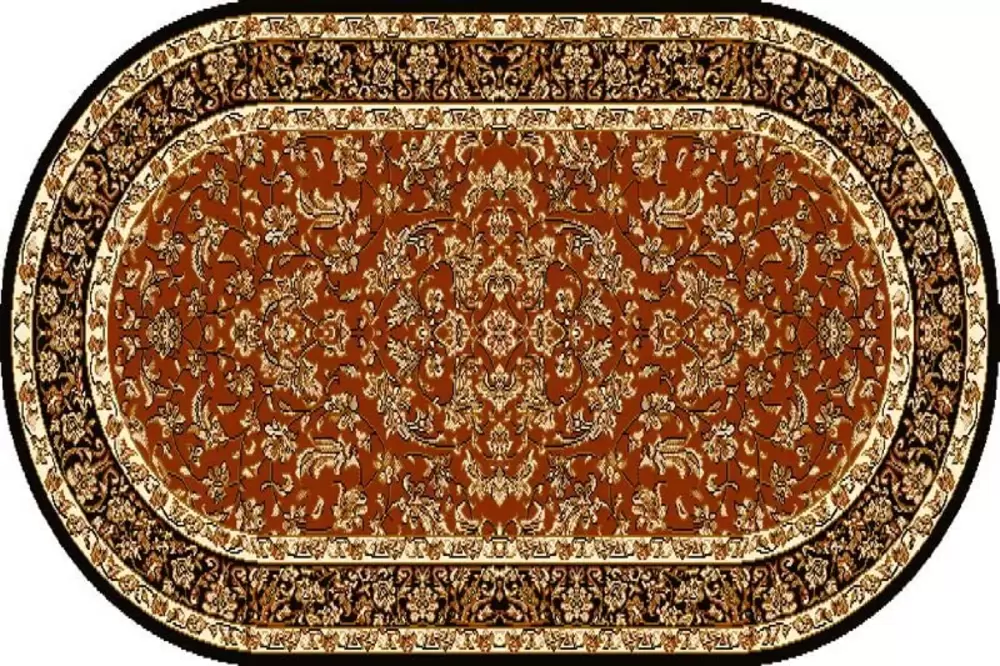 Ковер Standard Овал Hermiona brick red