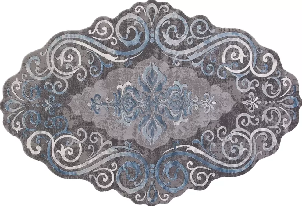 Ковер SAFIR 00858T BLUE / BLUE